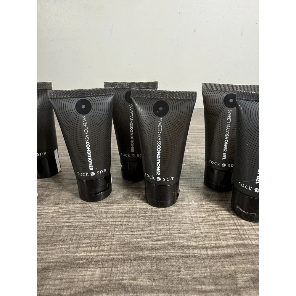 12 Hard Rock Hotel ROCK SPA Sweetgrass Travel Size Toiletries Shampoo Body Wash